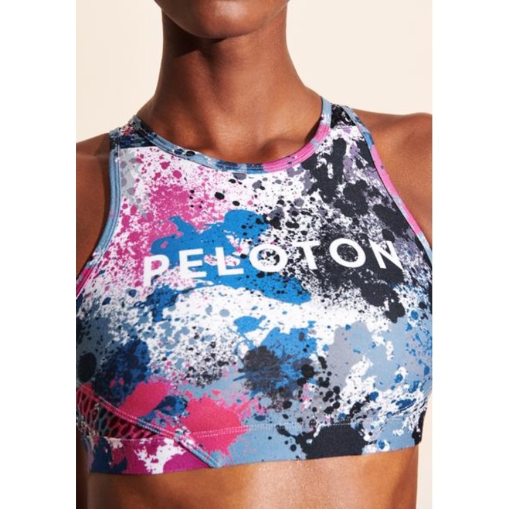 Peloton x WITH Splatter Paint Sports Bra